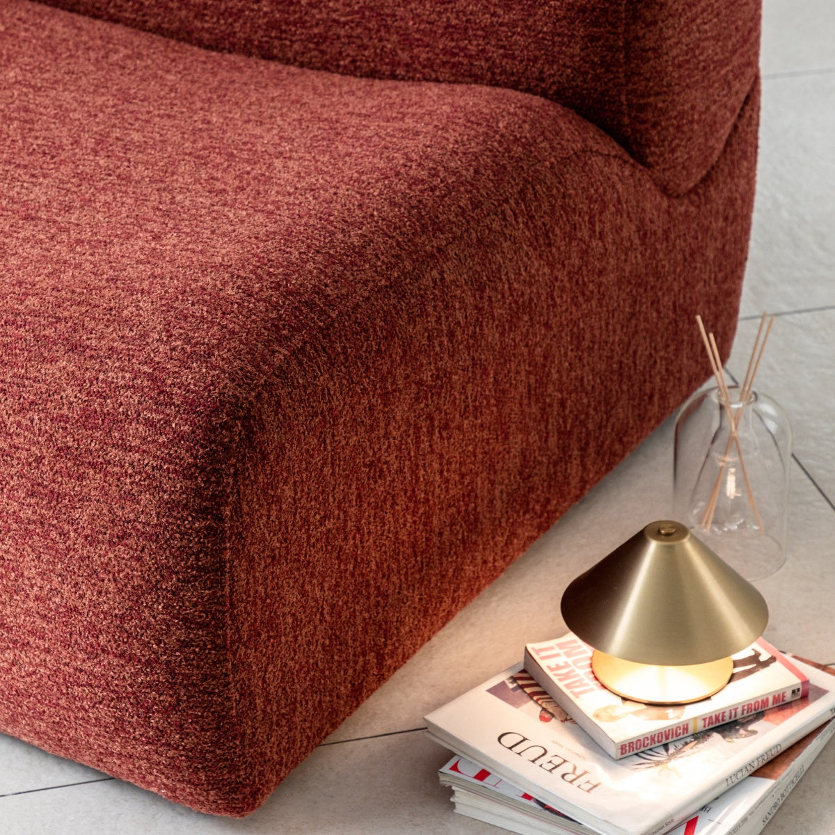 Cioze Fabric single sofa