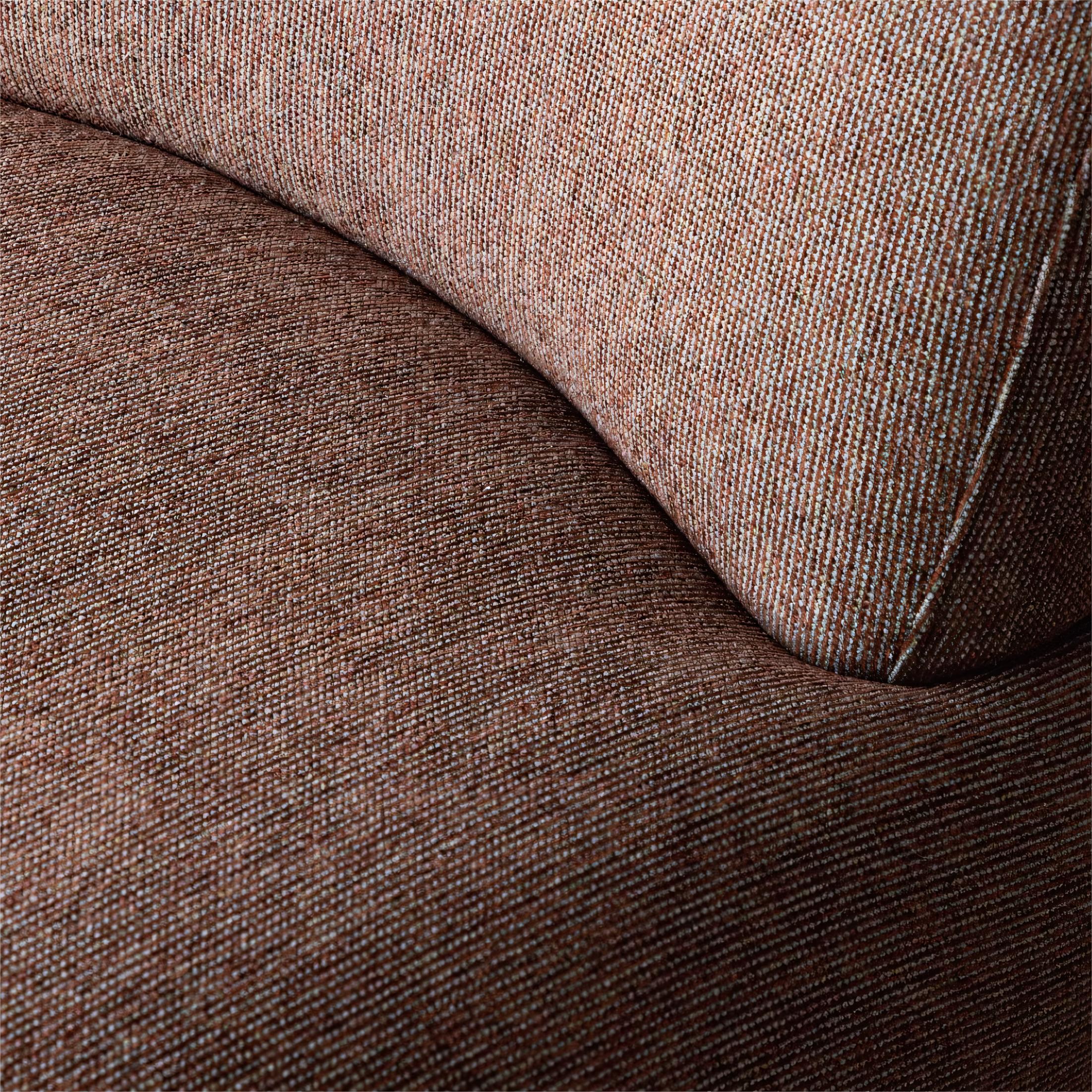 Olria 360° rotatable fabric single sofa-A