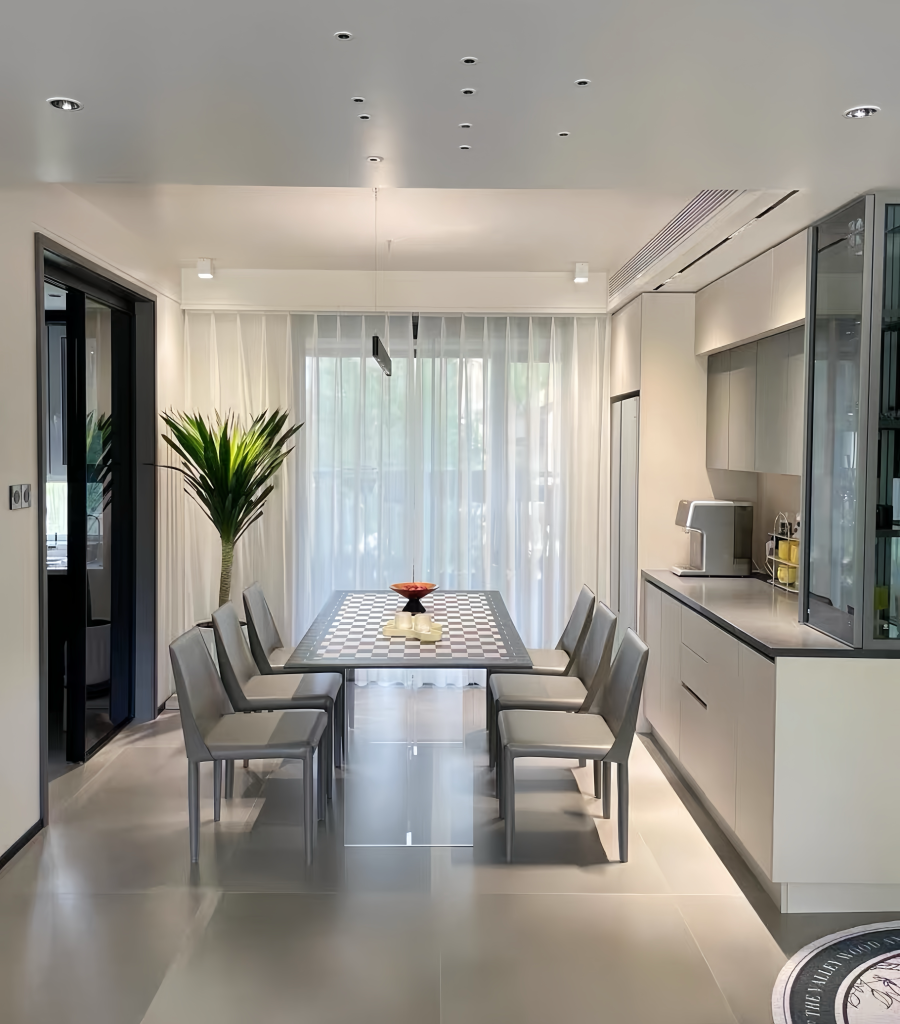 Doniky 2 pcs set-minimalist dining chairs