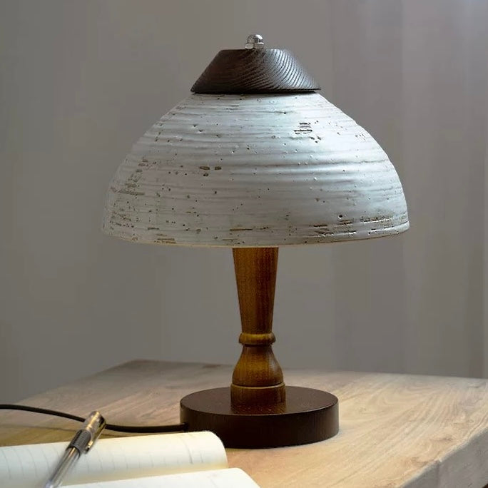 Klasen Ceramic solid wood lamp