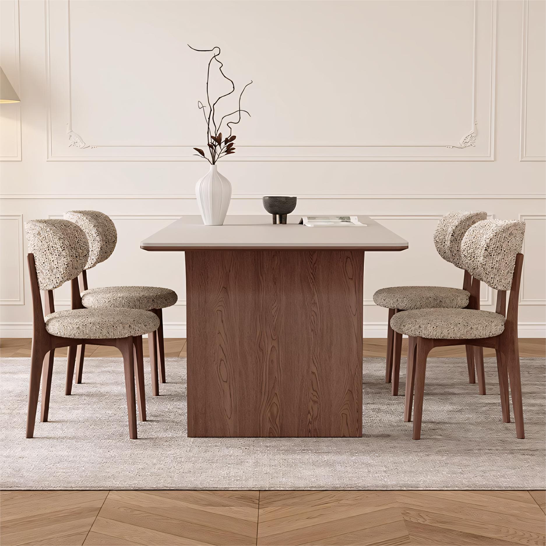 Fulozo Sintered stone rectangular dining table