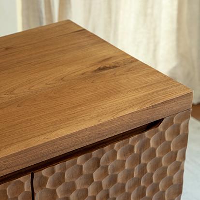 Crynox Teak solid wood sideboard