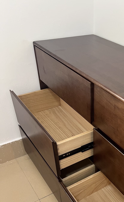 Amozi Solid wood chest of drawers