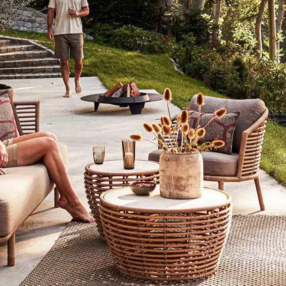 Lisanie Pe rattan aluminum alloy outdoor leisure chair