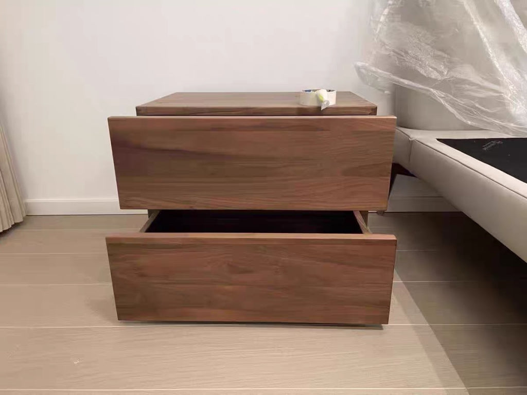 Bidine 2pcs minimalist nightstands