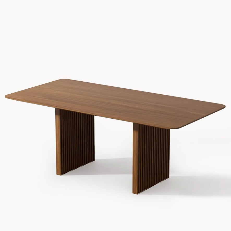 Dohma Solid wood rectangular dining table