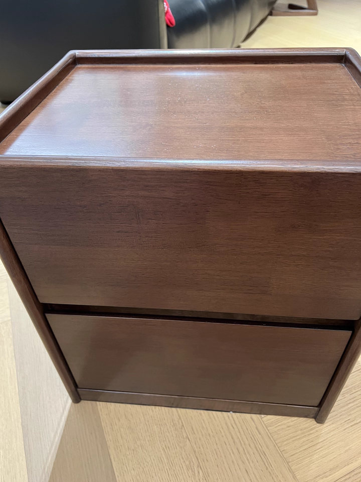 Biadra 2pcs solid wood nightstands-A