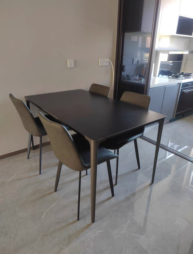 Enrila Sintered stone rectangular dining table