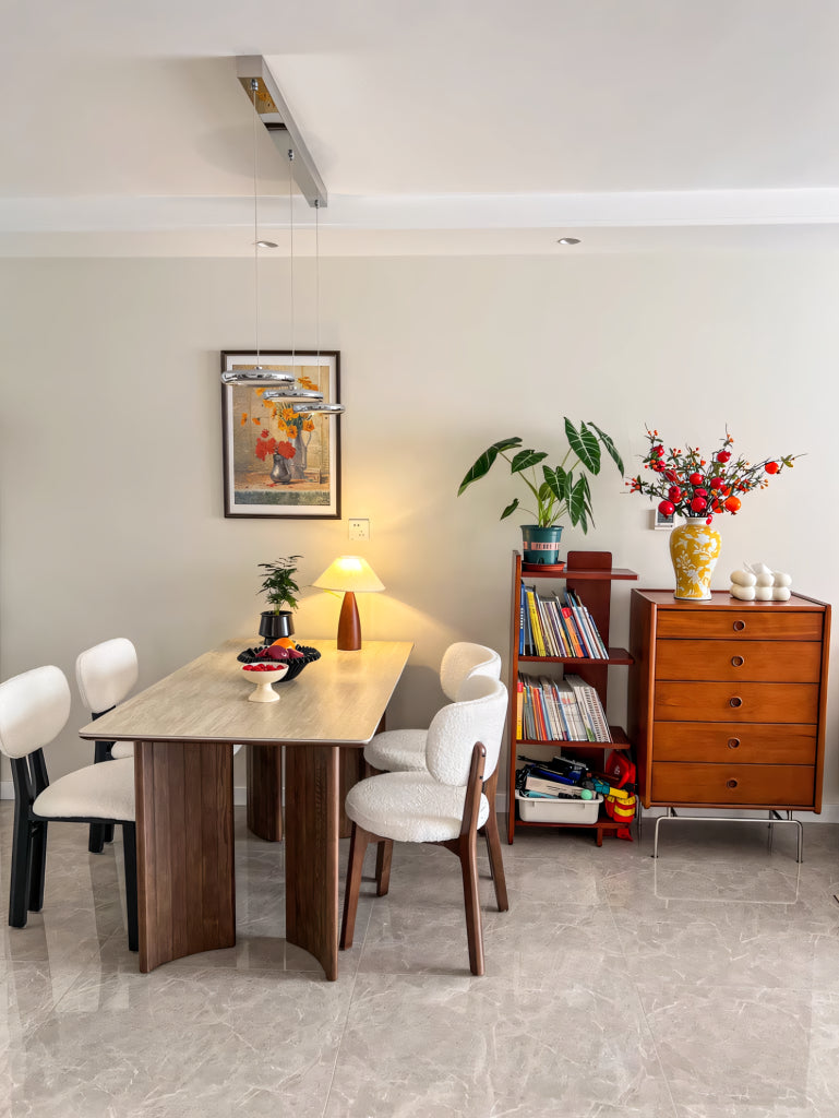 Genul Sintered stone rectangular dining table