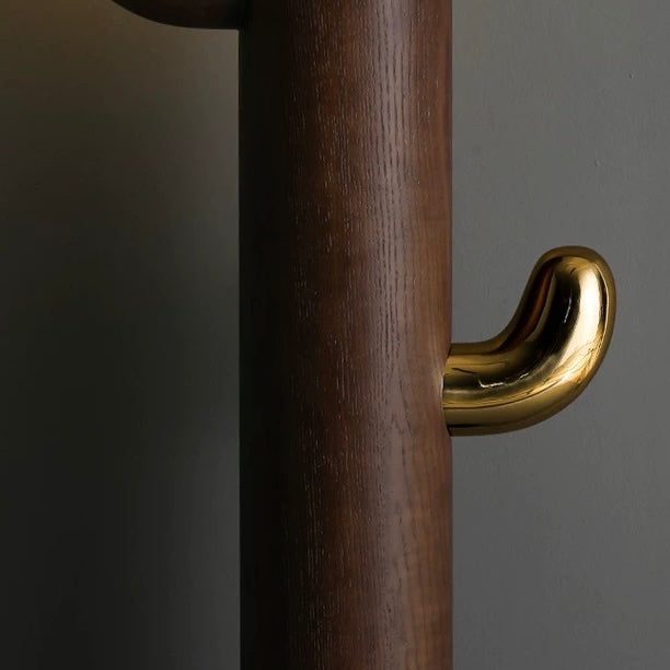 Siponie Solid wood cactus floor lamp