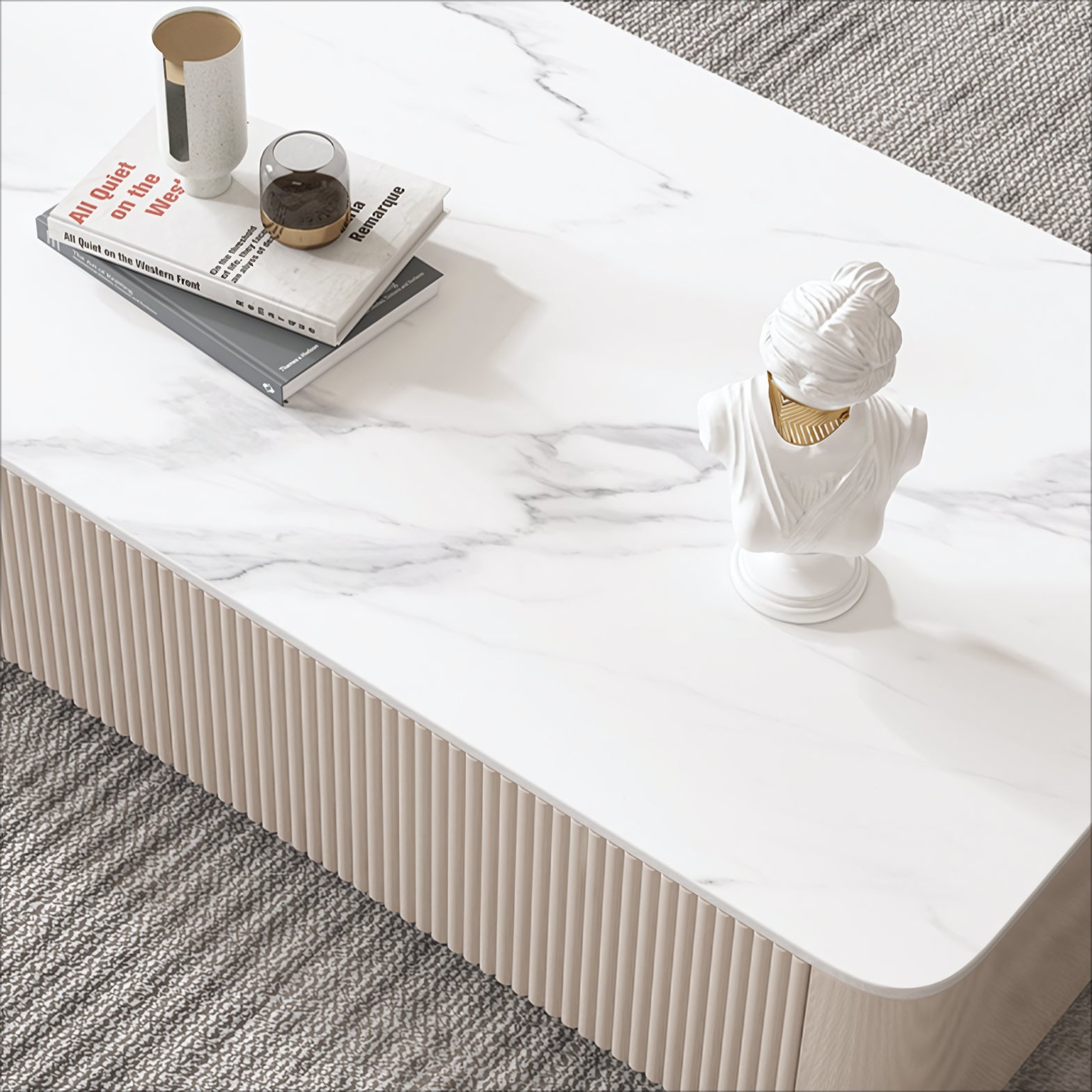 Rasigio Modern rectangular coffee table