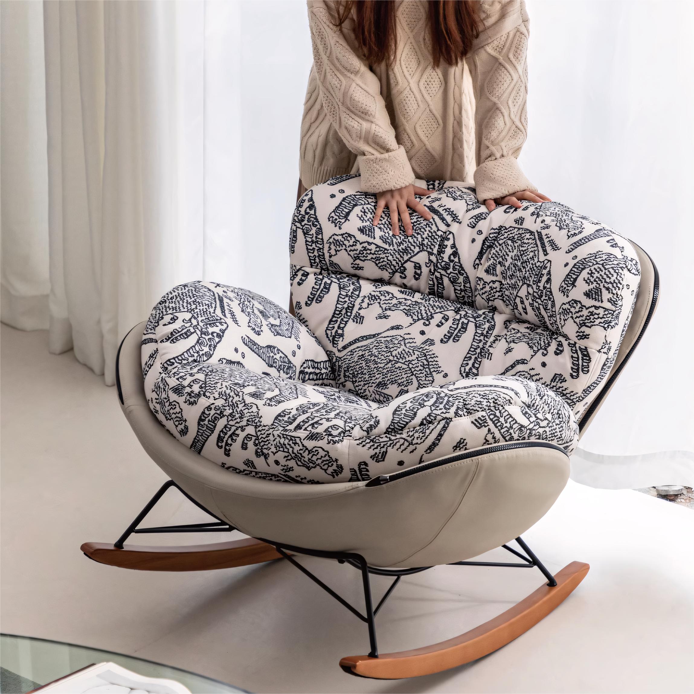 Amati Fabric rocking chair