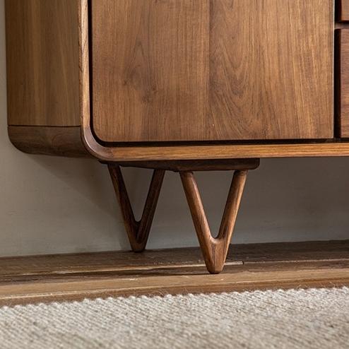 Lerpon Teak solid wood sideboard