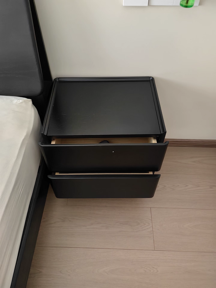 Cedarri 2pcs solid wood nightstands-A