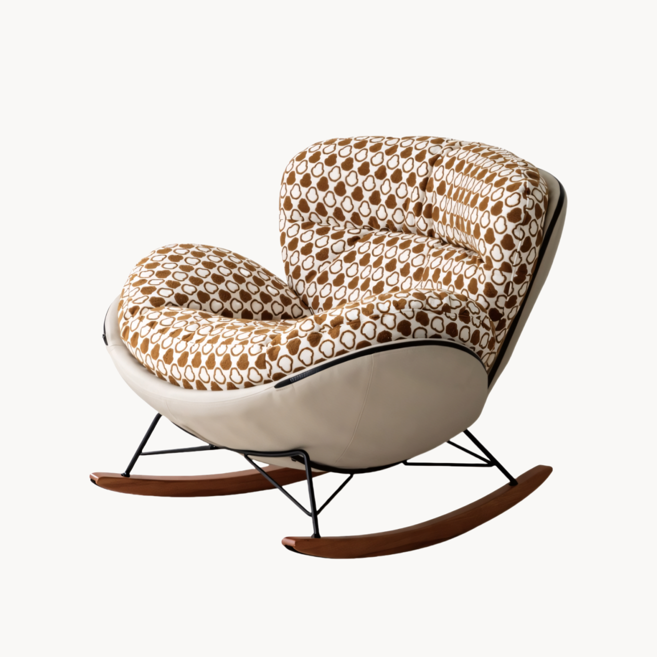 Amati Fabric rocking chair-B