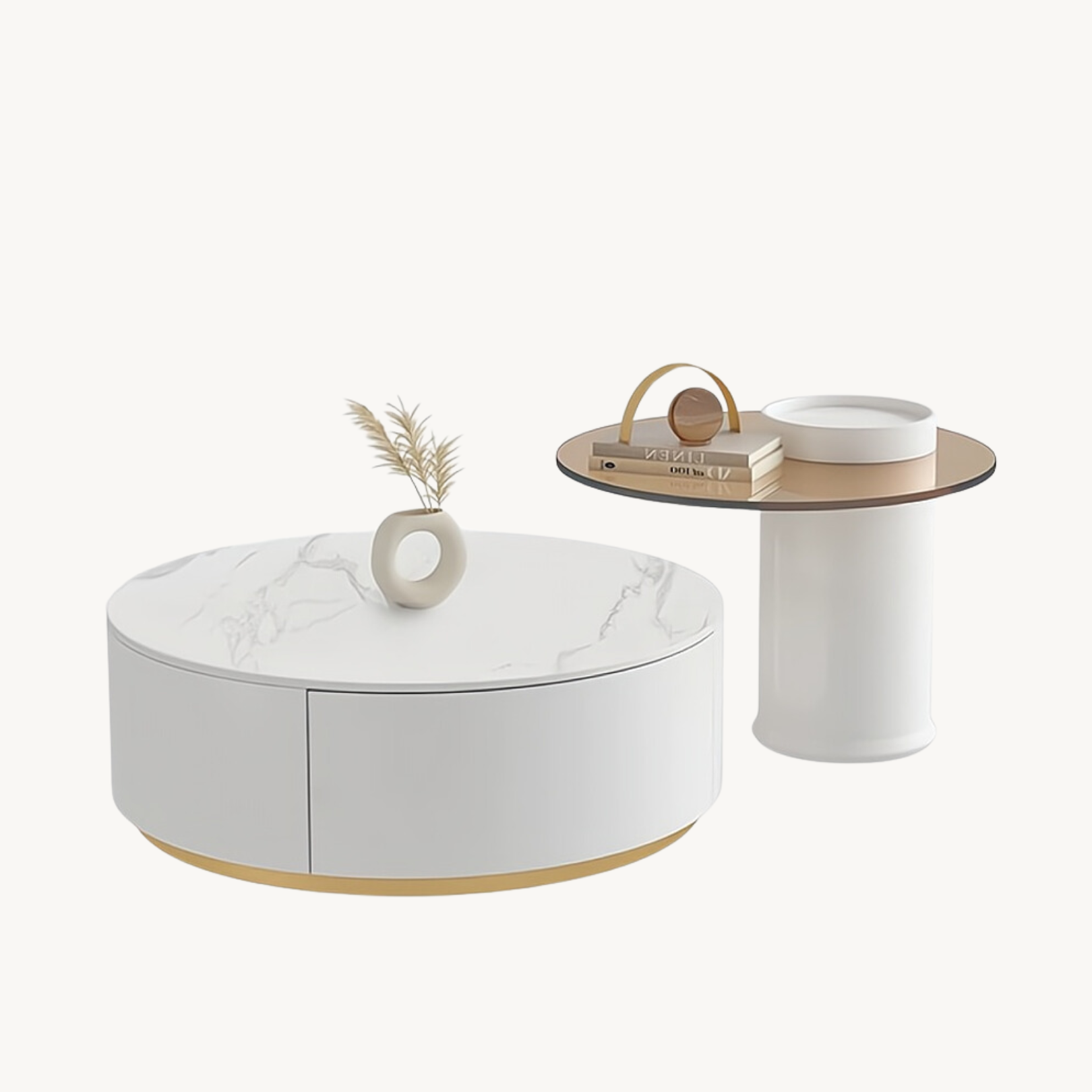 Desanis Sintered stone coffee table