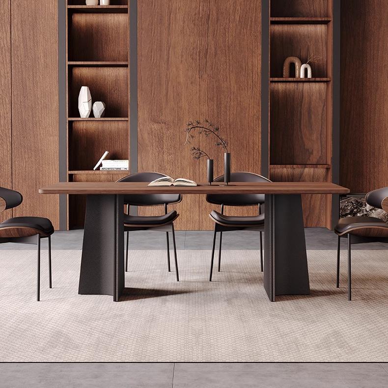 Solena Minimalist rectangular dining table