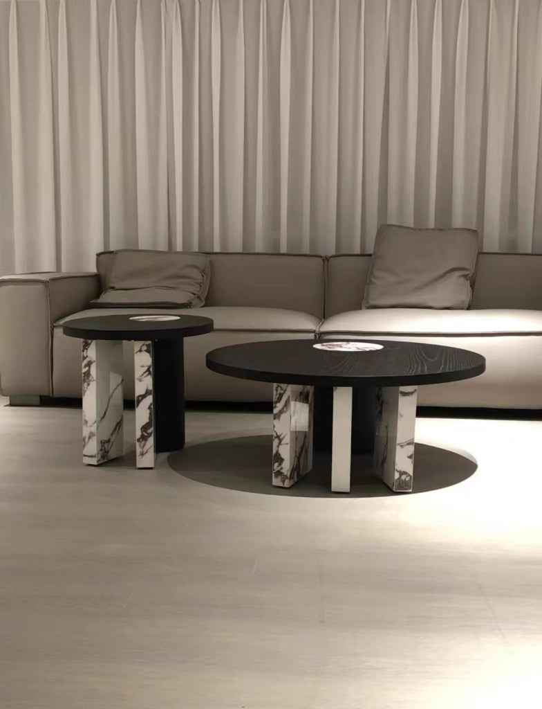 Resnova Modern coffee table side table set