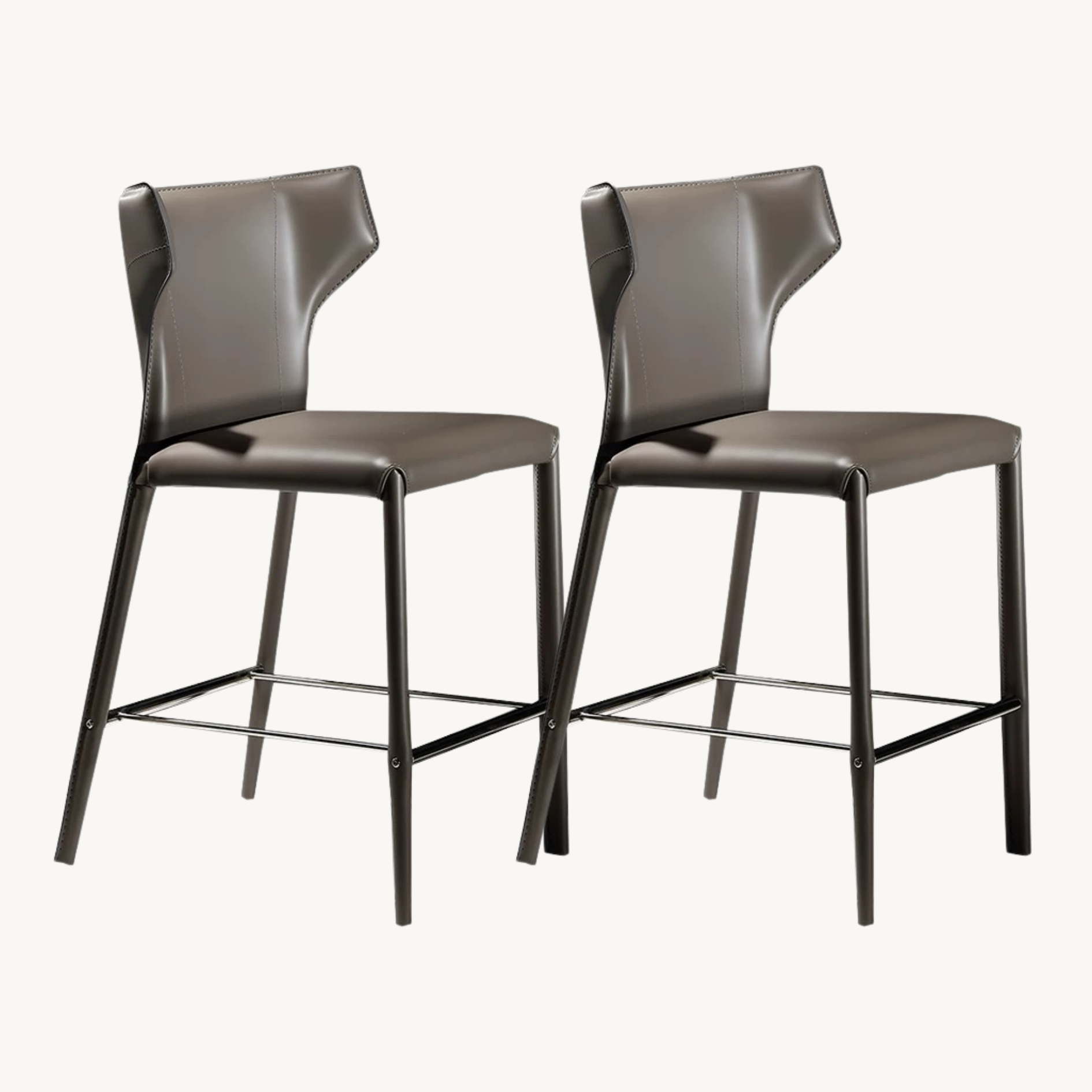 Jolip 2 pcs set-modern bar stool