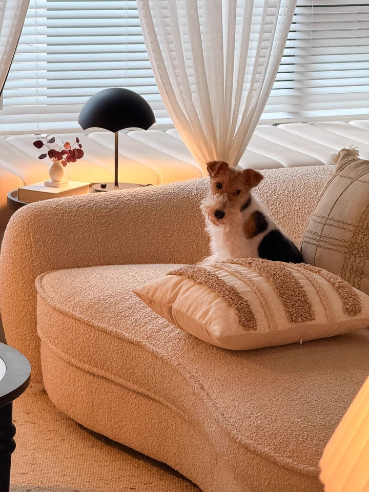 Oliea One-piece curved sofa