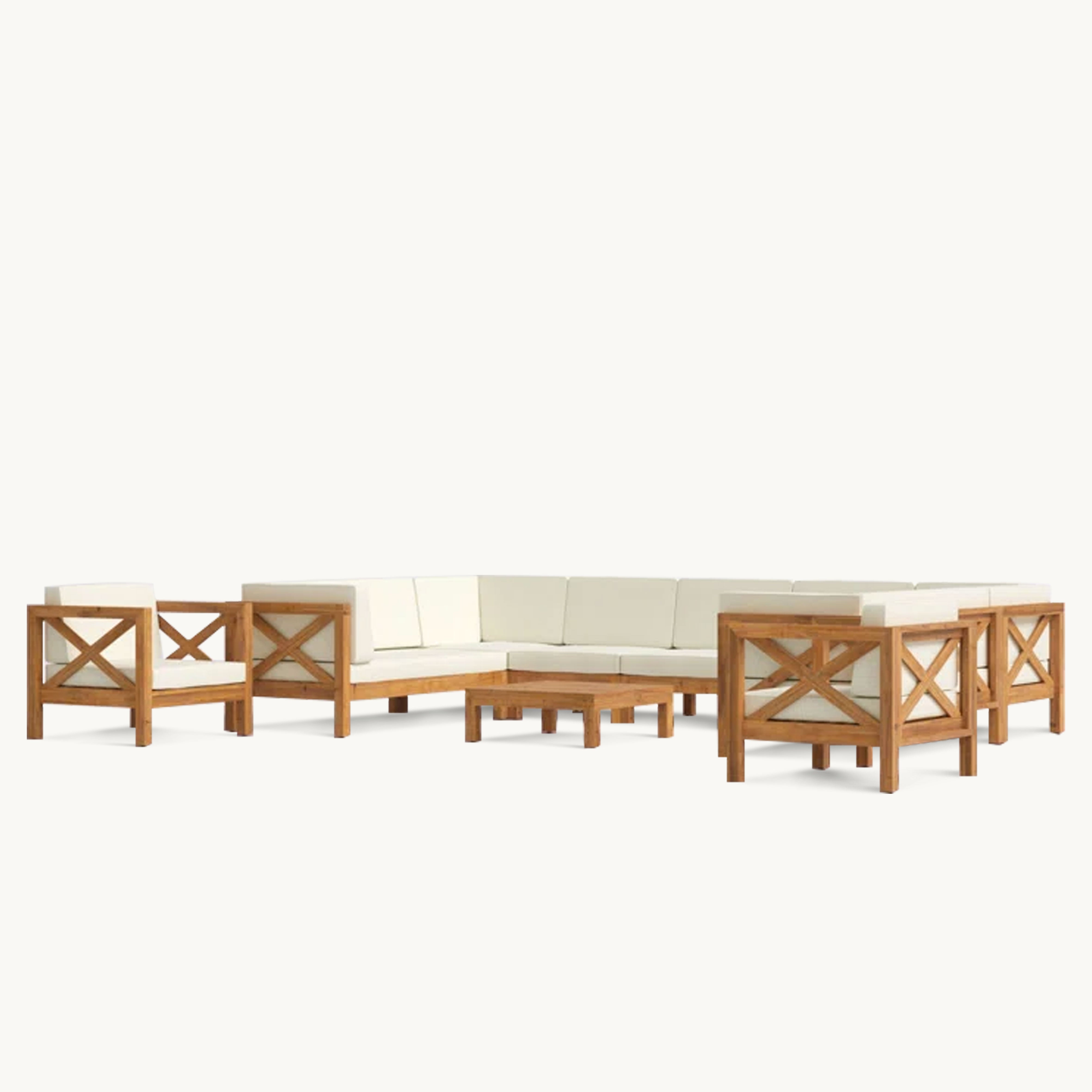 Rilinzo Solid wood outdoor sets