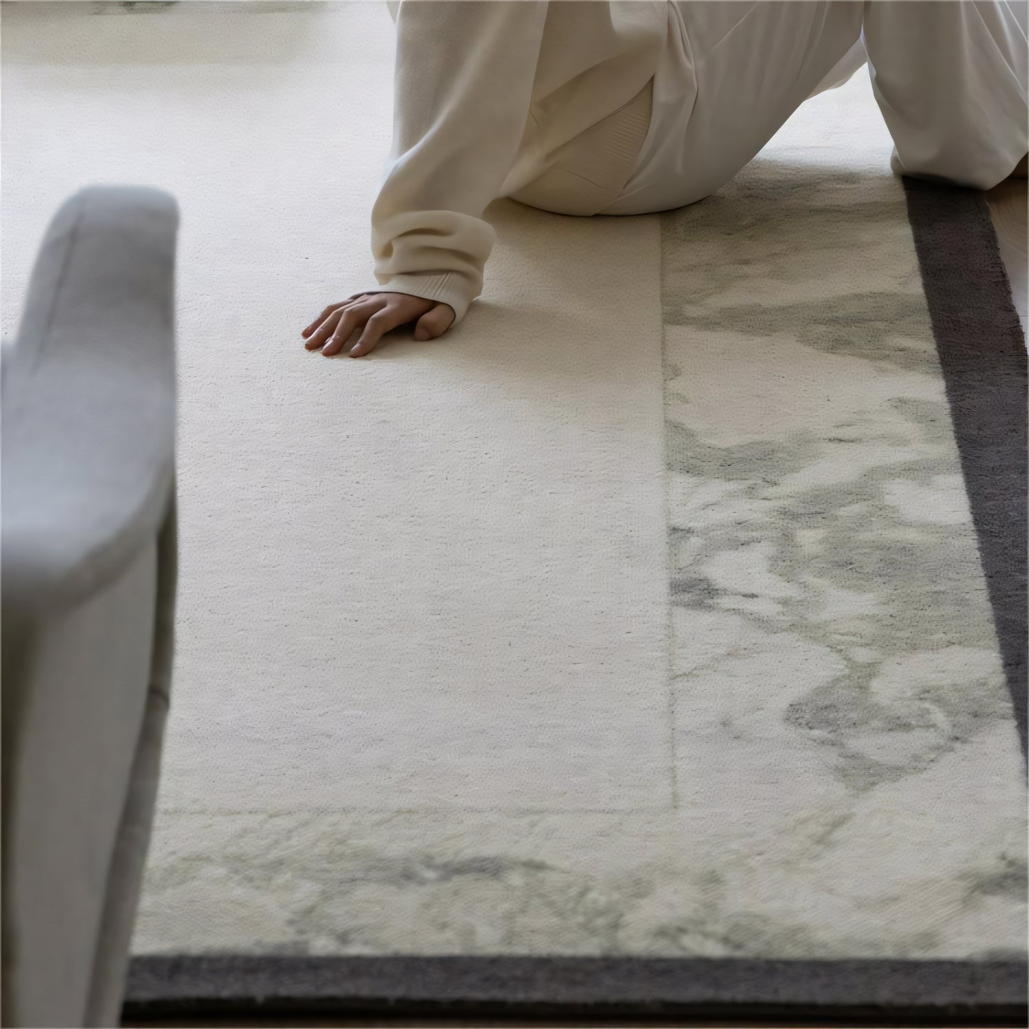 Desni New Zealand wool carpet rug