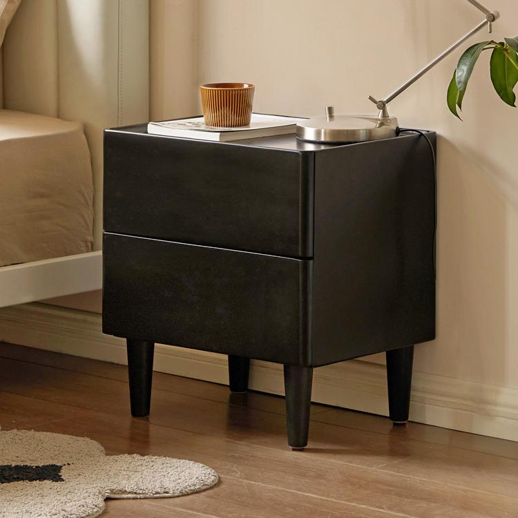 Cedarri 2pcs solid wood nightstands-A