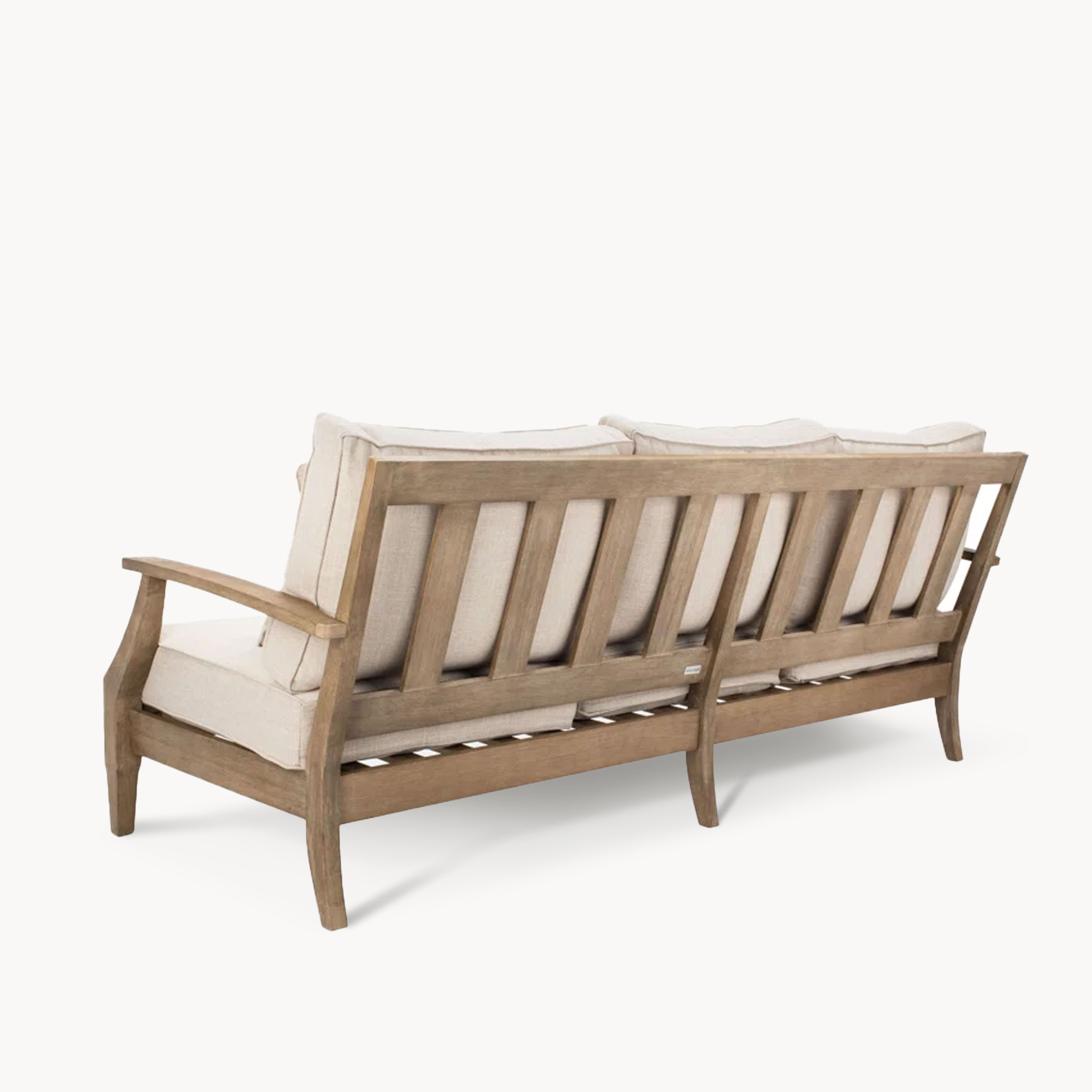 Zoneri Solid wood outdoor sofa