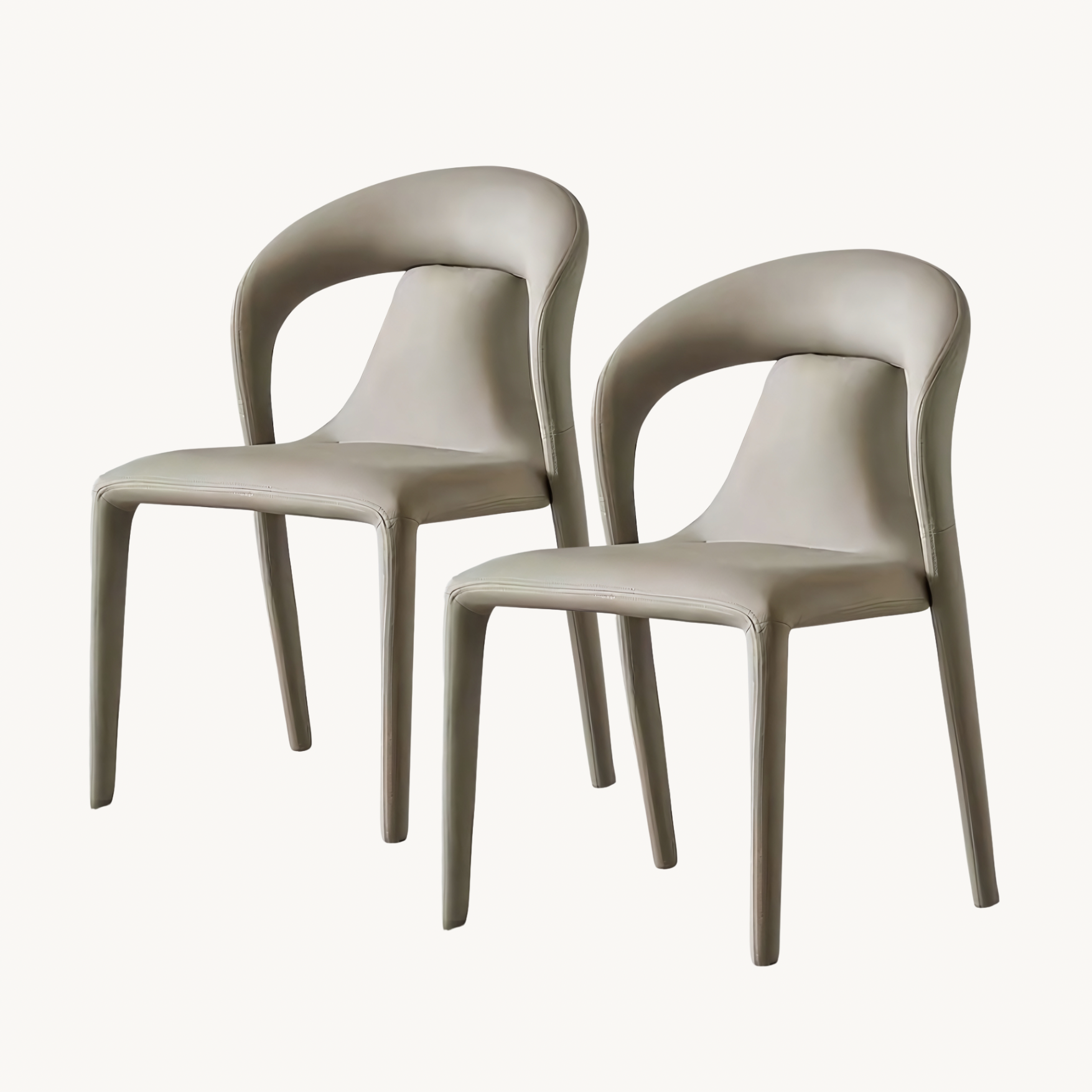 Haxie 2 pcs set-minimalist dining chair