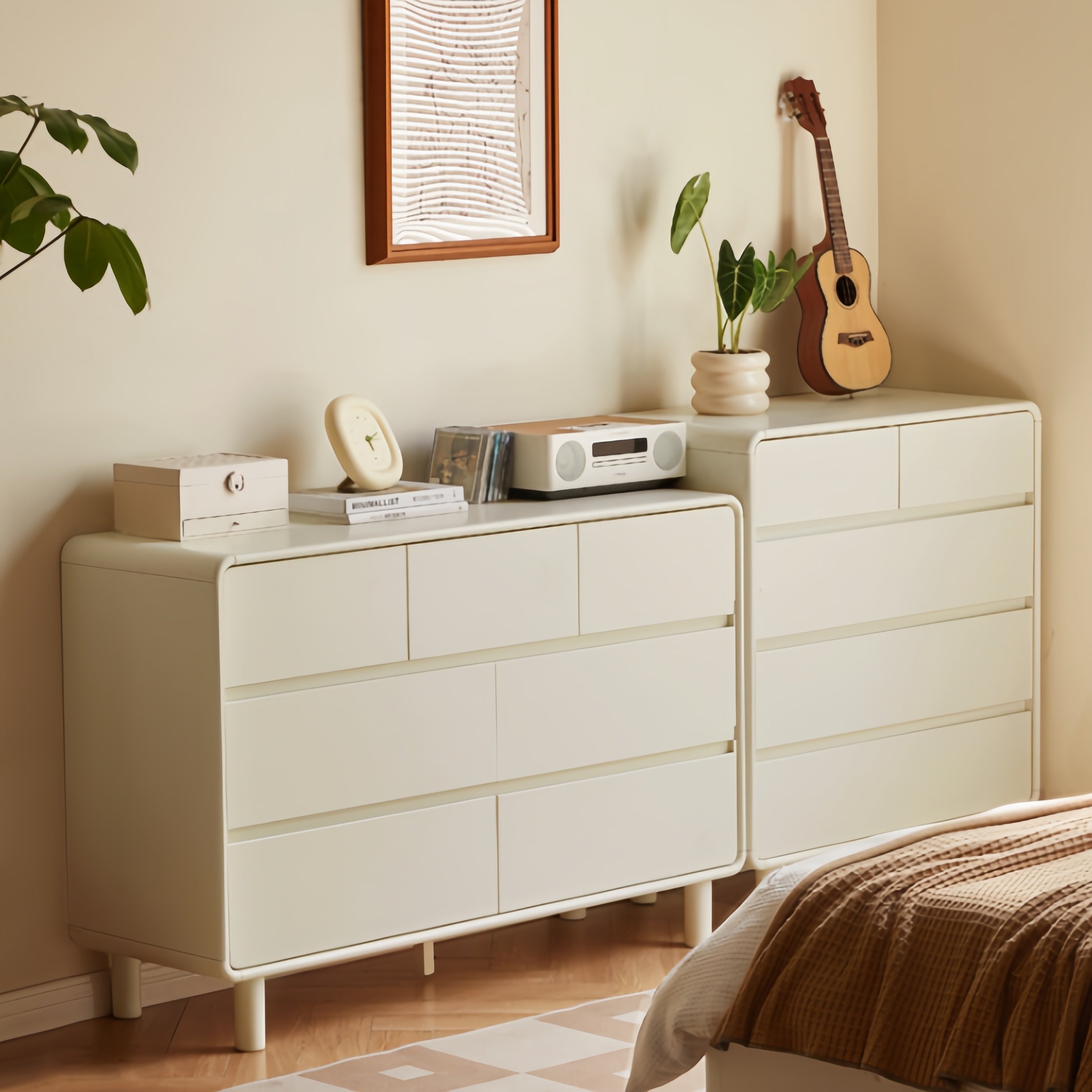 Galli Solid wood chest of drawers-A