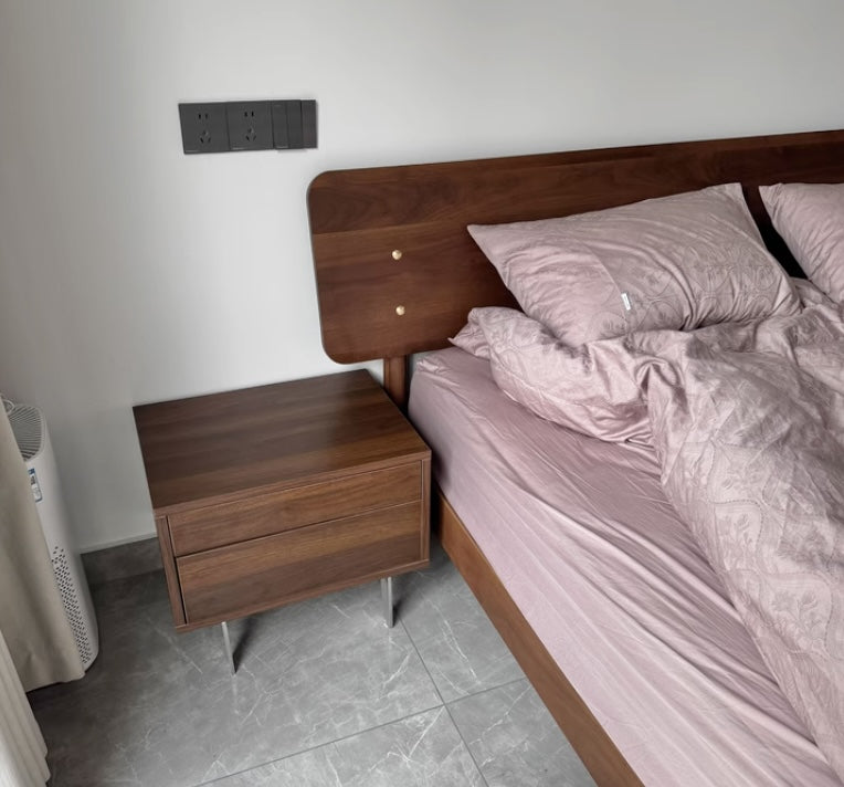 Bewon 2pcs minimalist nightstands