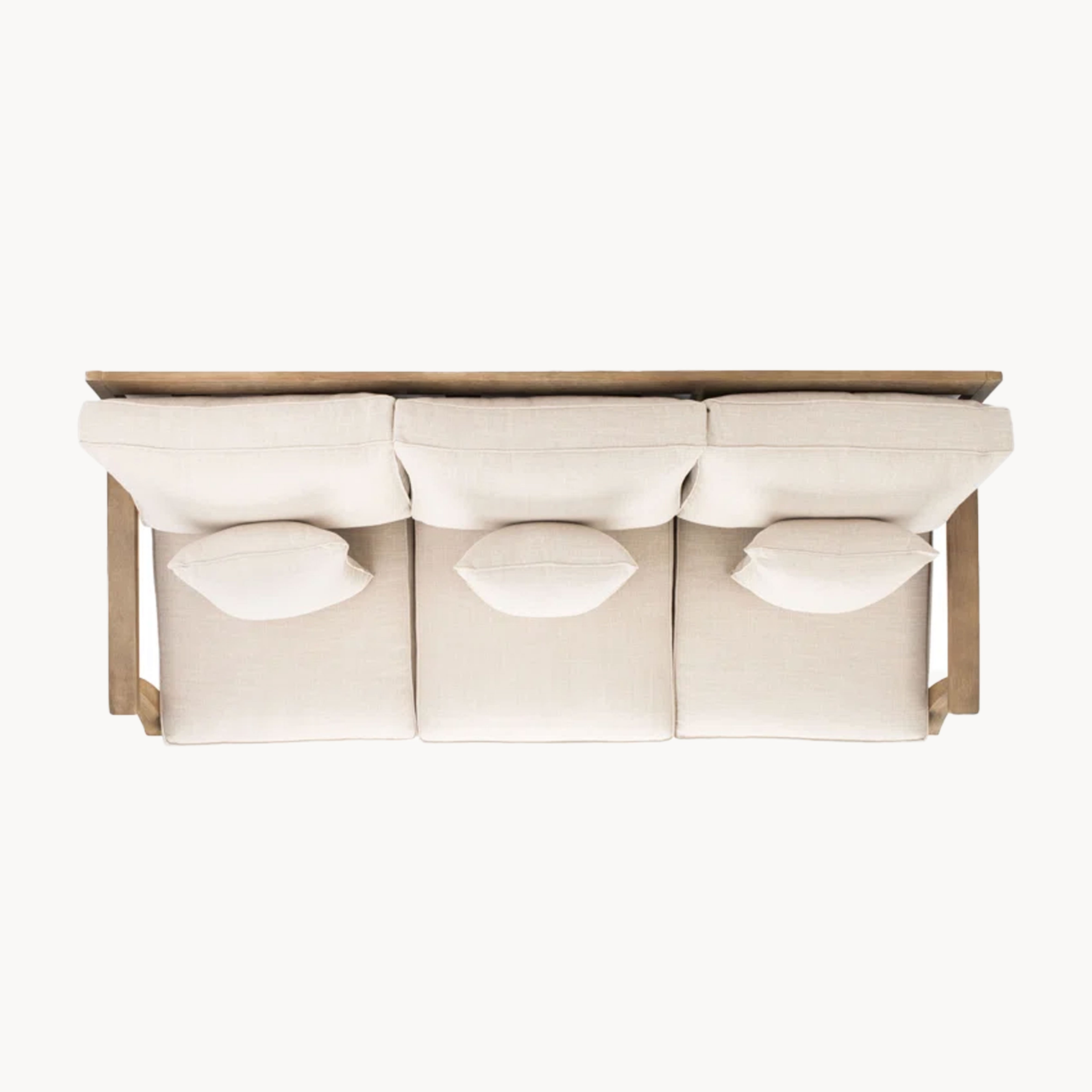Zoneri Solid wood outdoor sofa