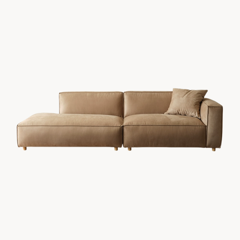 Tedosa Fabric straight sofa