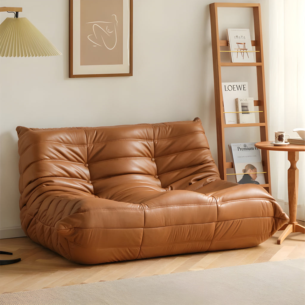 Likuro Wrinkled body fitted straight sofa