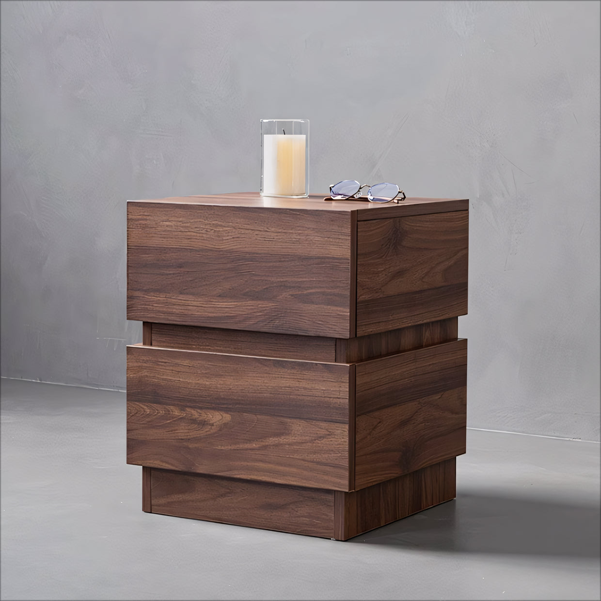 Fachic 2pcs minimalist nightstands
