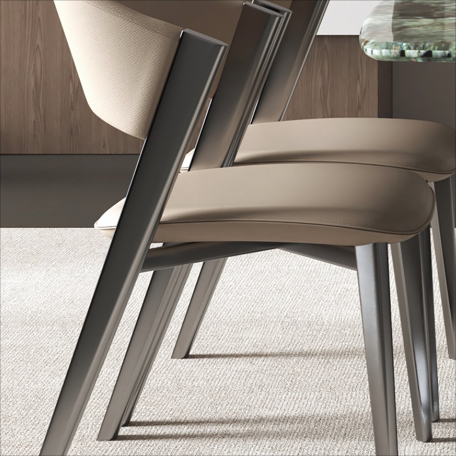 Ibelia 2 pcs set-modern dining chair