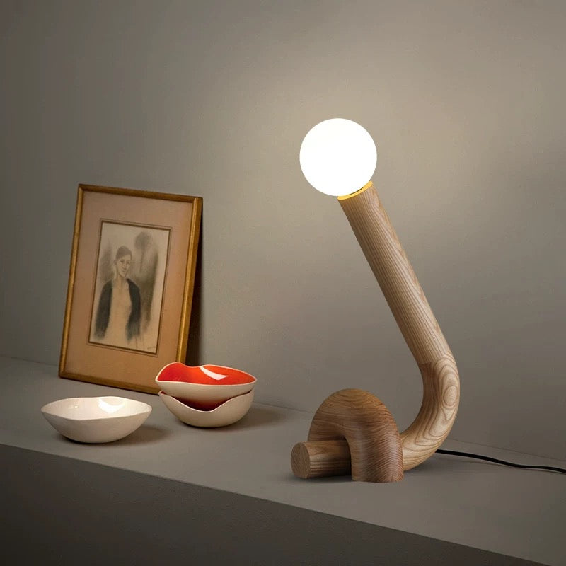 Flene Solid wood lamp