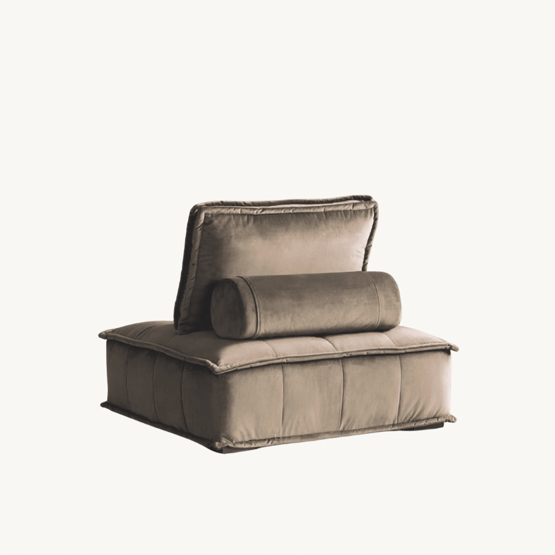 Perenita Square block single sofa