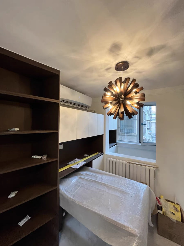 Dajum Solid wood pendant light