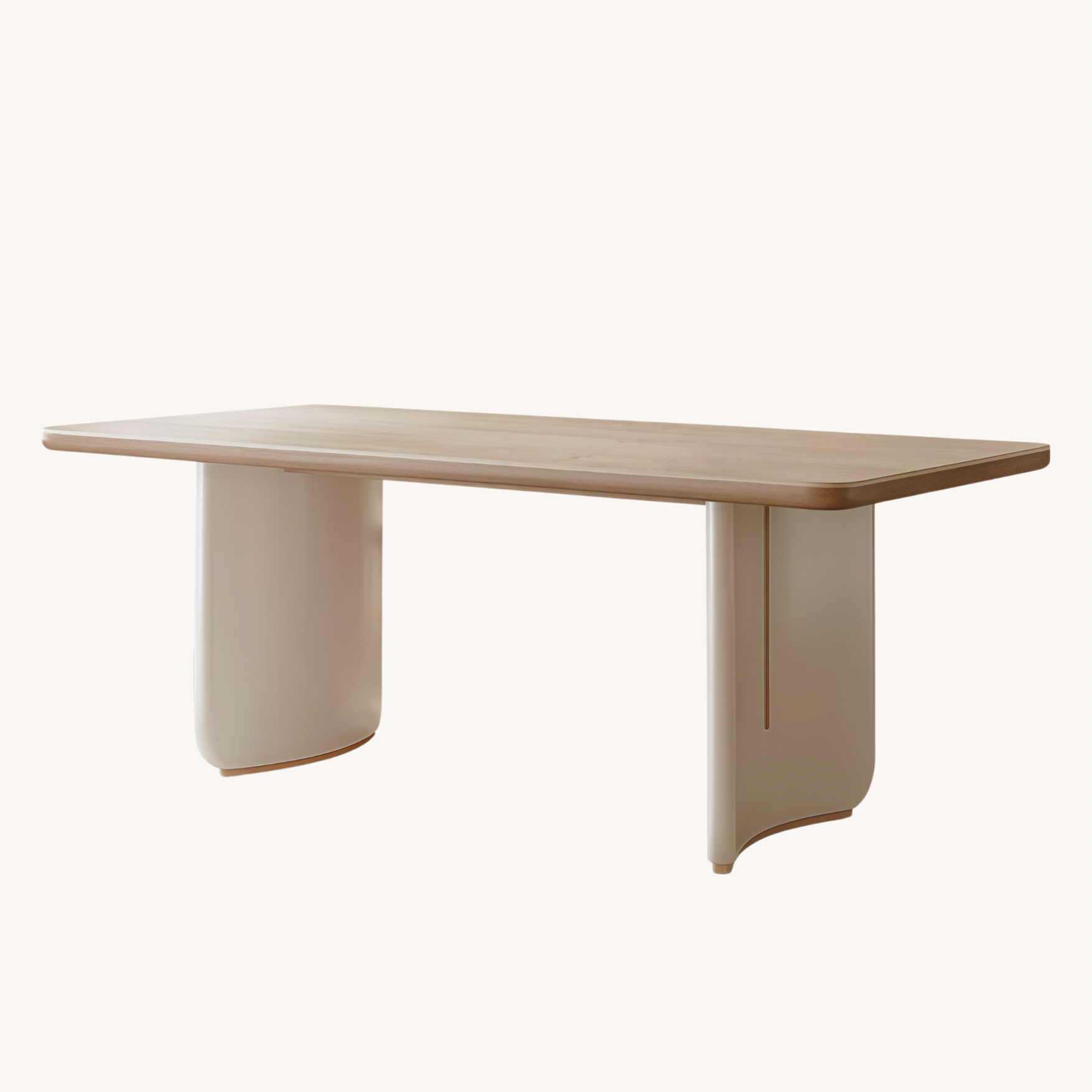 Shileay Sintered stone wood dining table