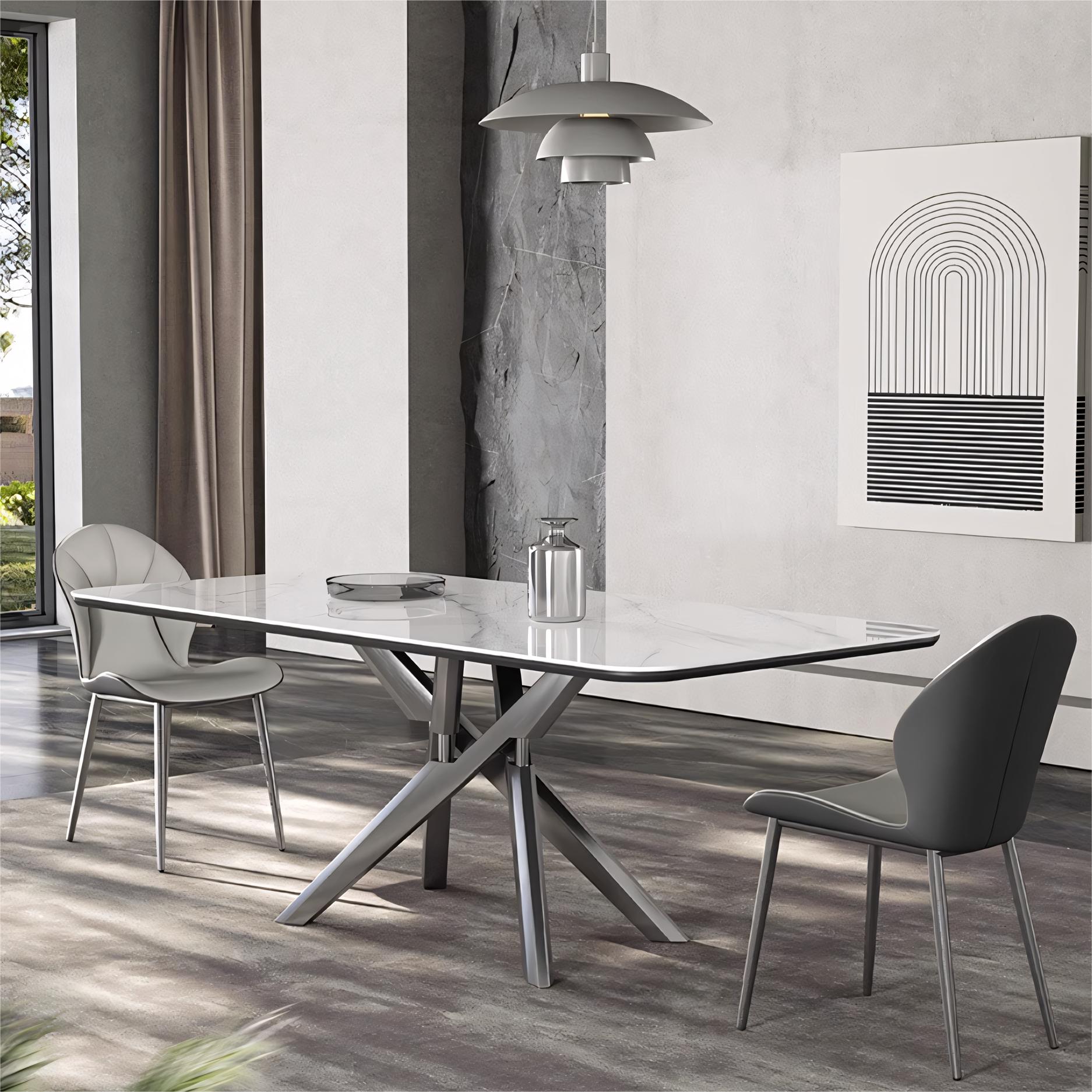 Penai Sintered stone rectangular dining set