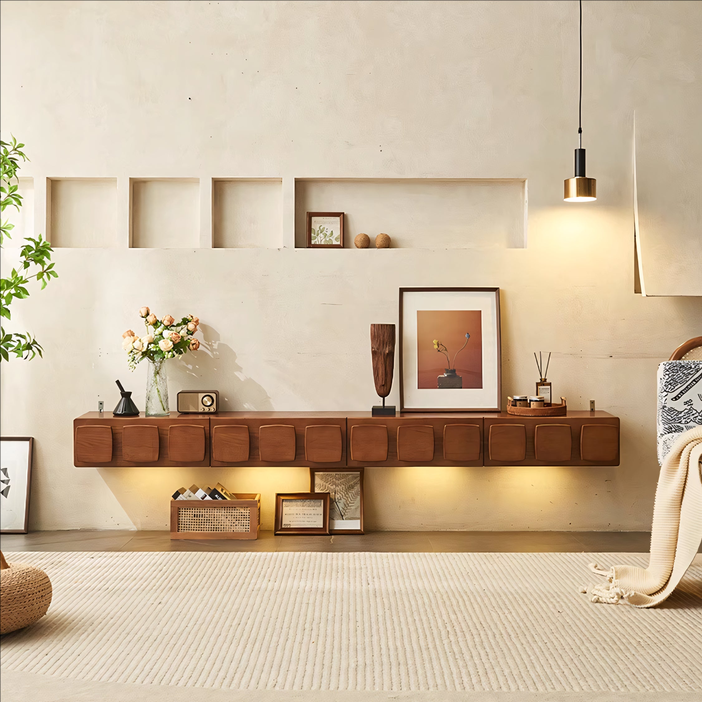 Dionx Solid wood TV cabinet