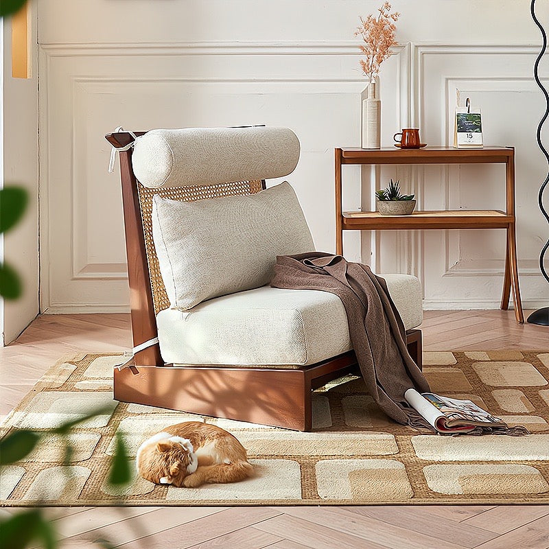 Bonu Ash wood highly resilient sponge accent chair