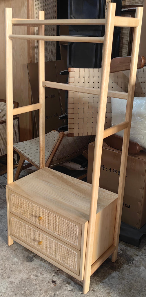 Dolaris coat rack with two drawers