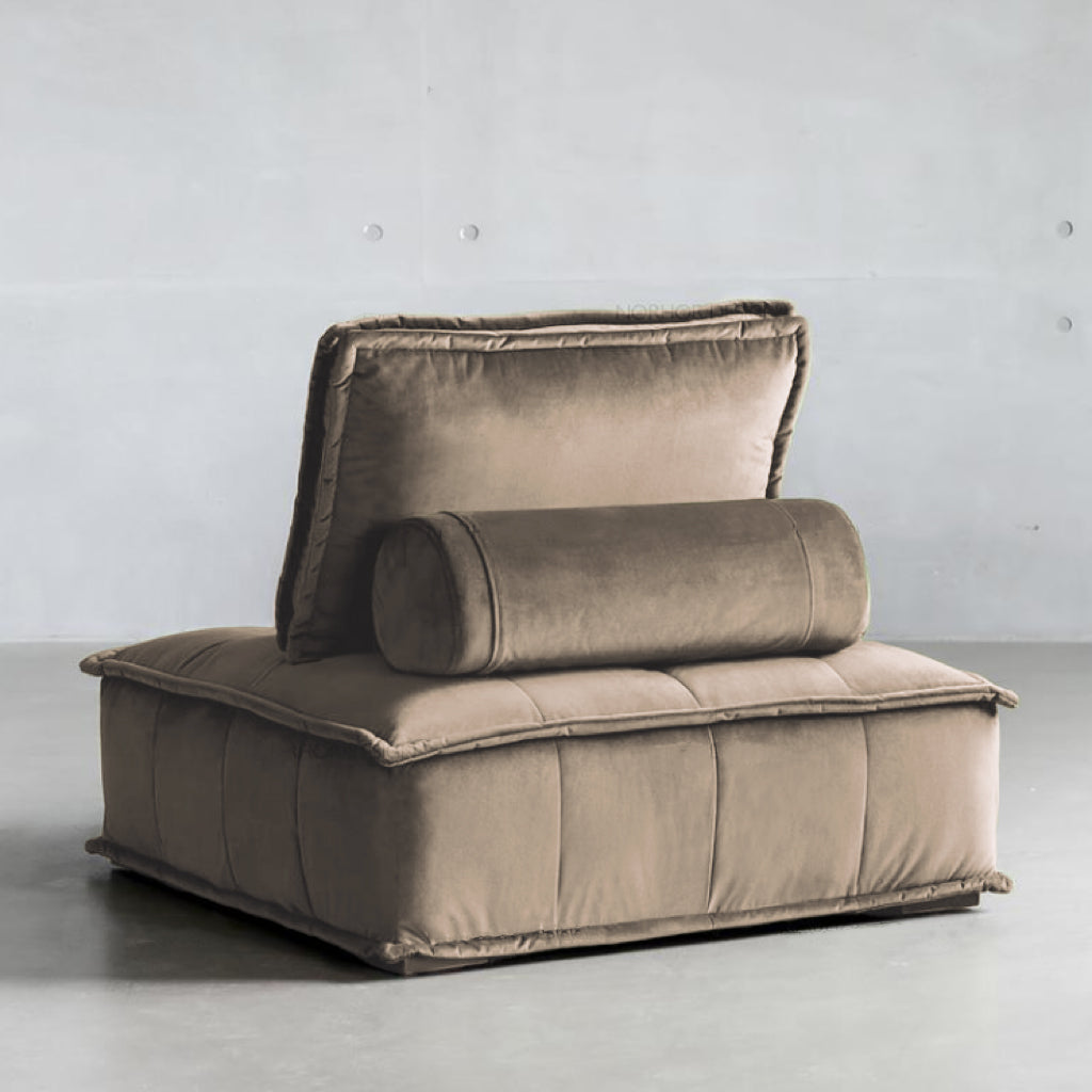 Perenita Square block single sofa