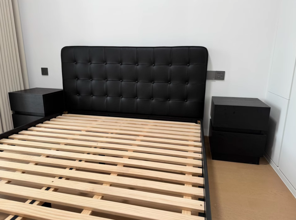 Fachic 2pcs minimalist nightstands-A