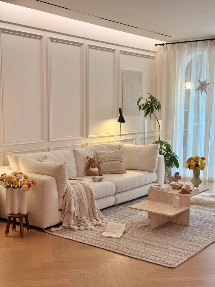 Rarie Washable fabric straight sofa