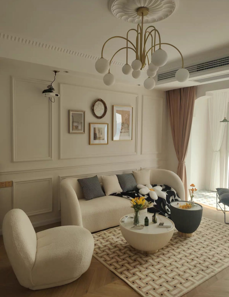 Grosac Modern teacup shaped coffee table set