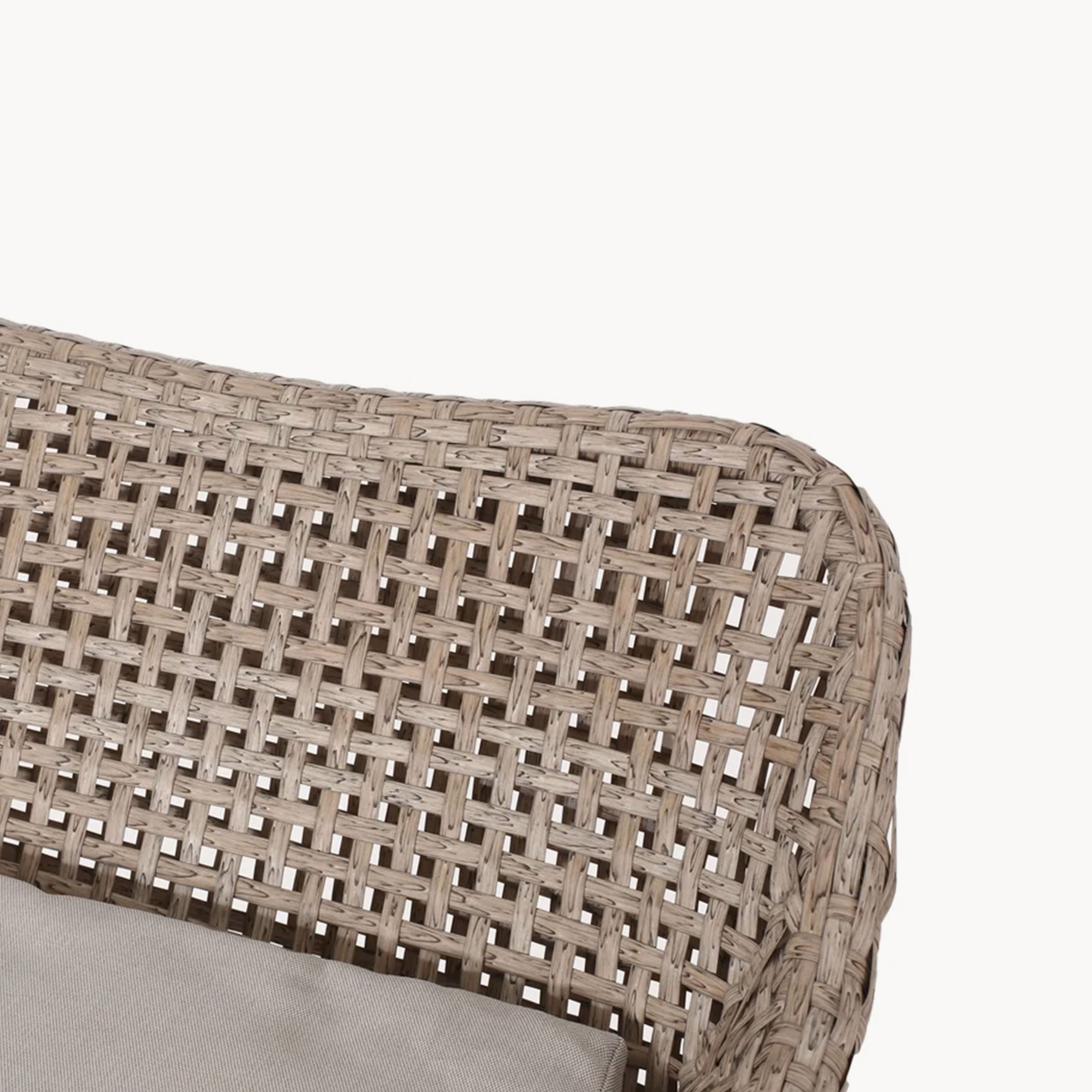 Vaelto Stainless steel rattan bar stool