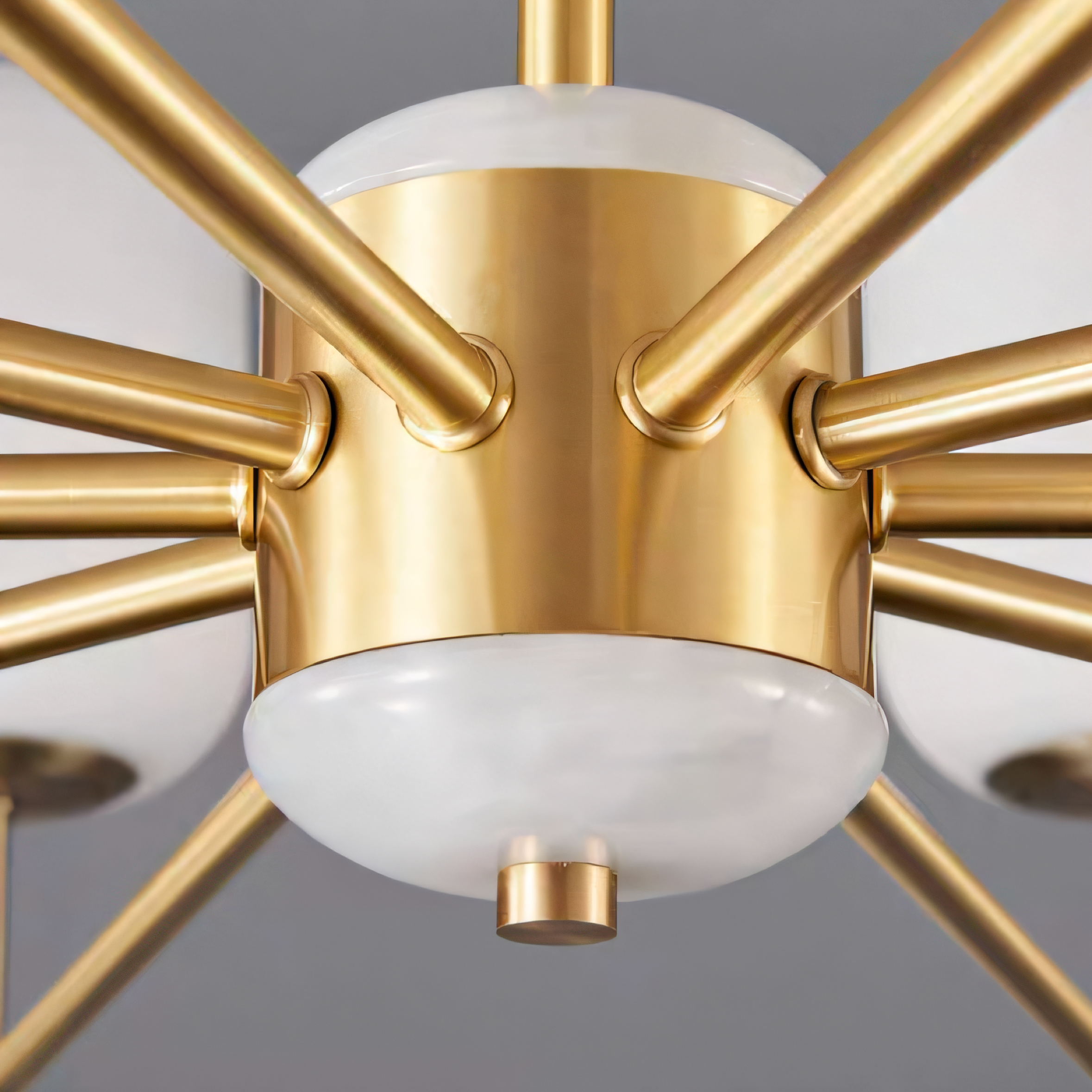 Glichan Jade classic copper pendant light